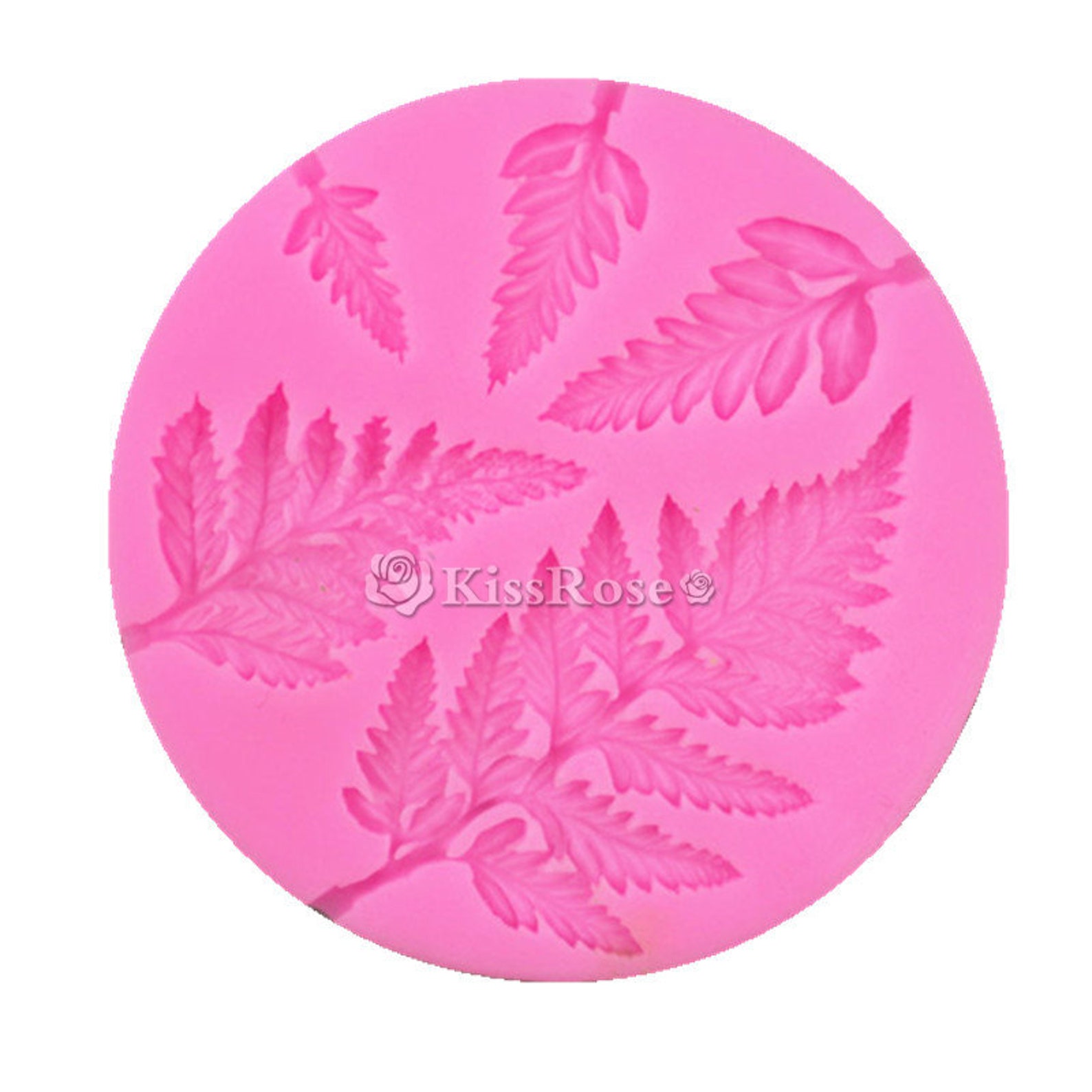 Fern Leaf Silicone Moldleaf Resin Moldcake Decoration Etsy