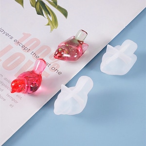 Moule en silicone oiseau mignon - Moule en résine d&#39;oiseau de simulation - Moule oiseau en résine époxy de 2 styles - Moule de décoration en silicone - Moule artisanal en résine