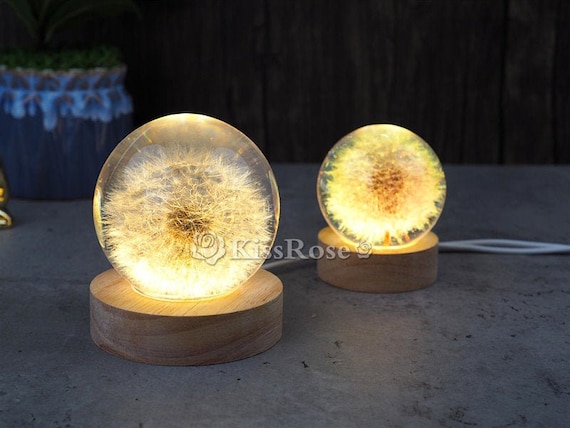 Stampo In Silicone Per Resina Montagna Onda Con Base Legno E Luci LED - 2