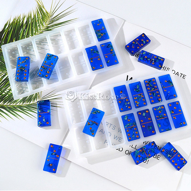 Buy MasBekTe Silicone Molds for Resin Casting Dominoes Resin Mold Set  Casting Resin Molds Domino Molds for Epoxy Resin Casting for DIY Keychains  Jewelry Making Online at desertcartKUWAIT
