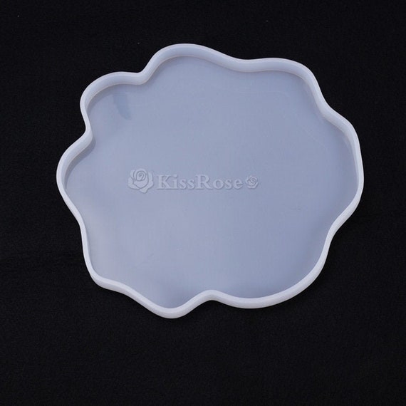 Irregular Edge Silicone Coaster Mold for Resin-epoxy Resin Molds