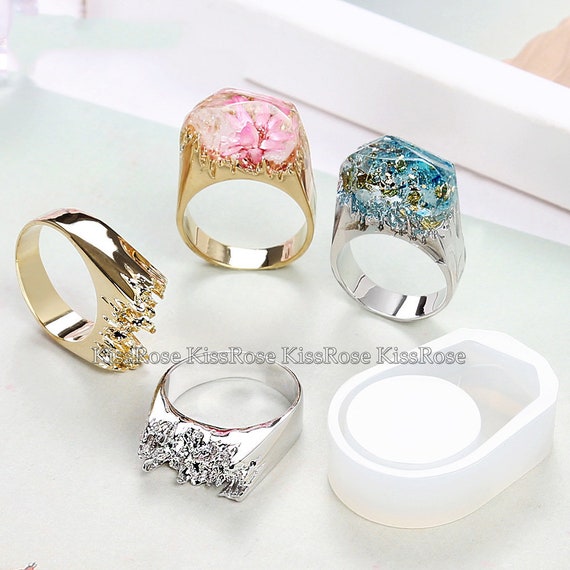 Chunky Resin Ring Mold, 3 Sizes