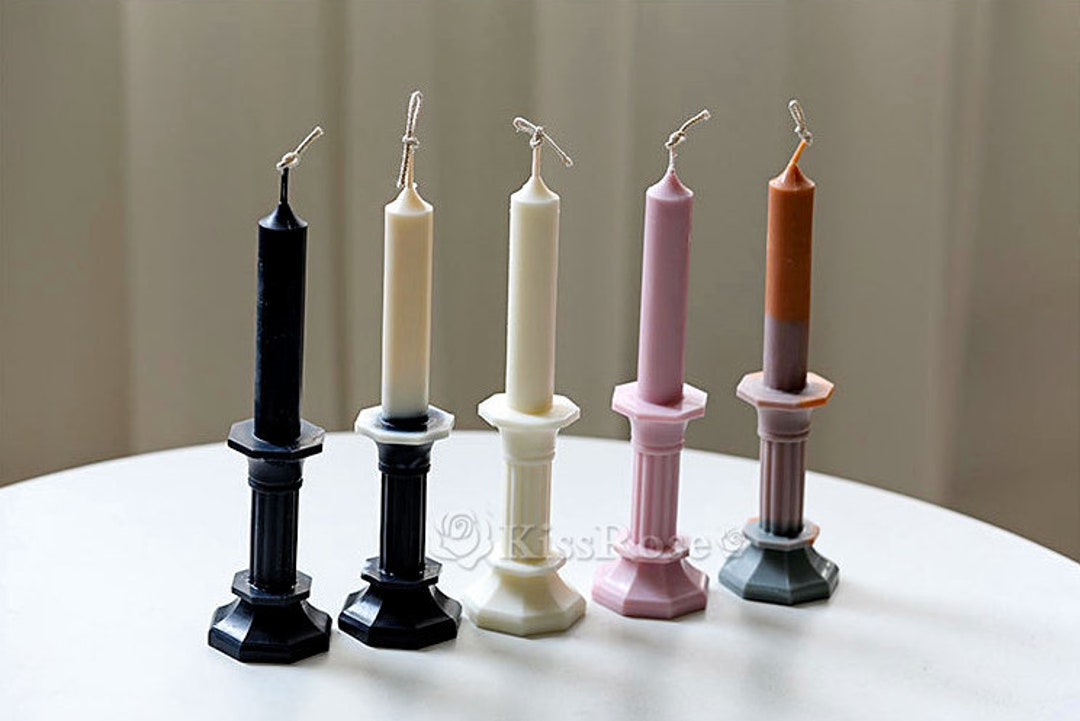 Long Pole Candle Moldacrylic Candle Moldpillar Candle Etsy