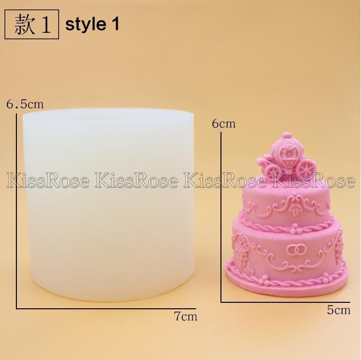 Mini cake silicone mold cake resin molds craft handmade soap Etsy