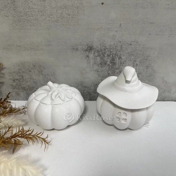 Stampo in silicone a forma di zucca di Halloween, stampo in resina