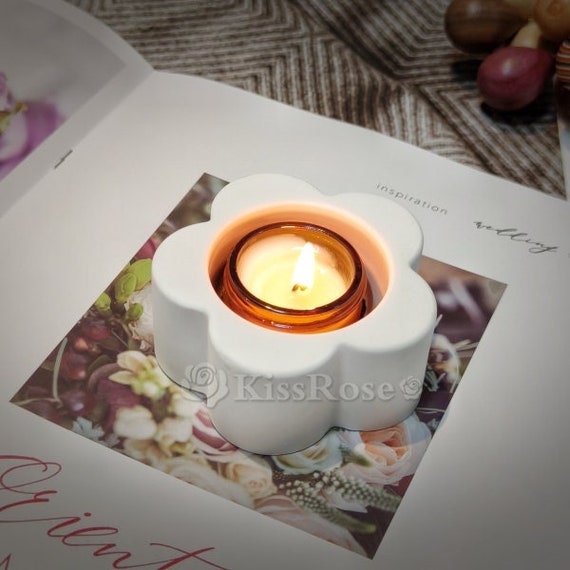 Stampo In Silicone Per Portacandele Rotondo 15,3 Cm: Stampi Multiuso Fai-da-te Per Candele, Saponi E Resine, Regalo Creativo