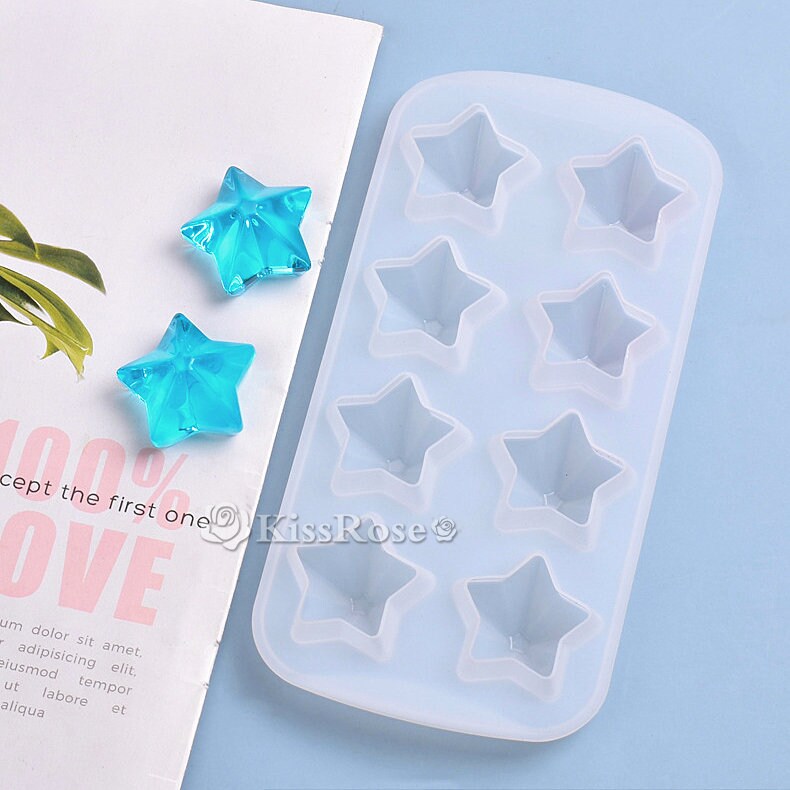 Fivepointed Star Silicone Moldstar Resin Moldsresin Star Etsy