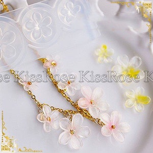 New 3D flower silicone mold DIY resin molds Craft aromatherapy mold flower plaster mold Home decoration mold flower silicon mold