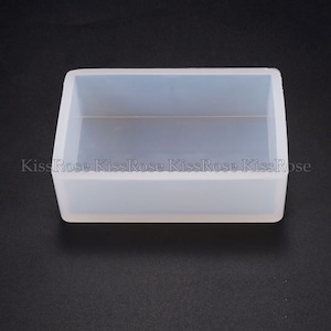 RESIN WAVY RECTANGLE Bead Mold, Silicone Mold to make 1-1/2 wavy rect