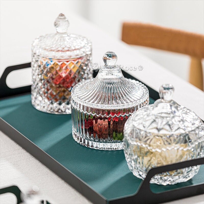 Epoxy Resin Jar With Lid Mold-cement Candle Holder Silicone Mold