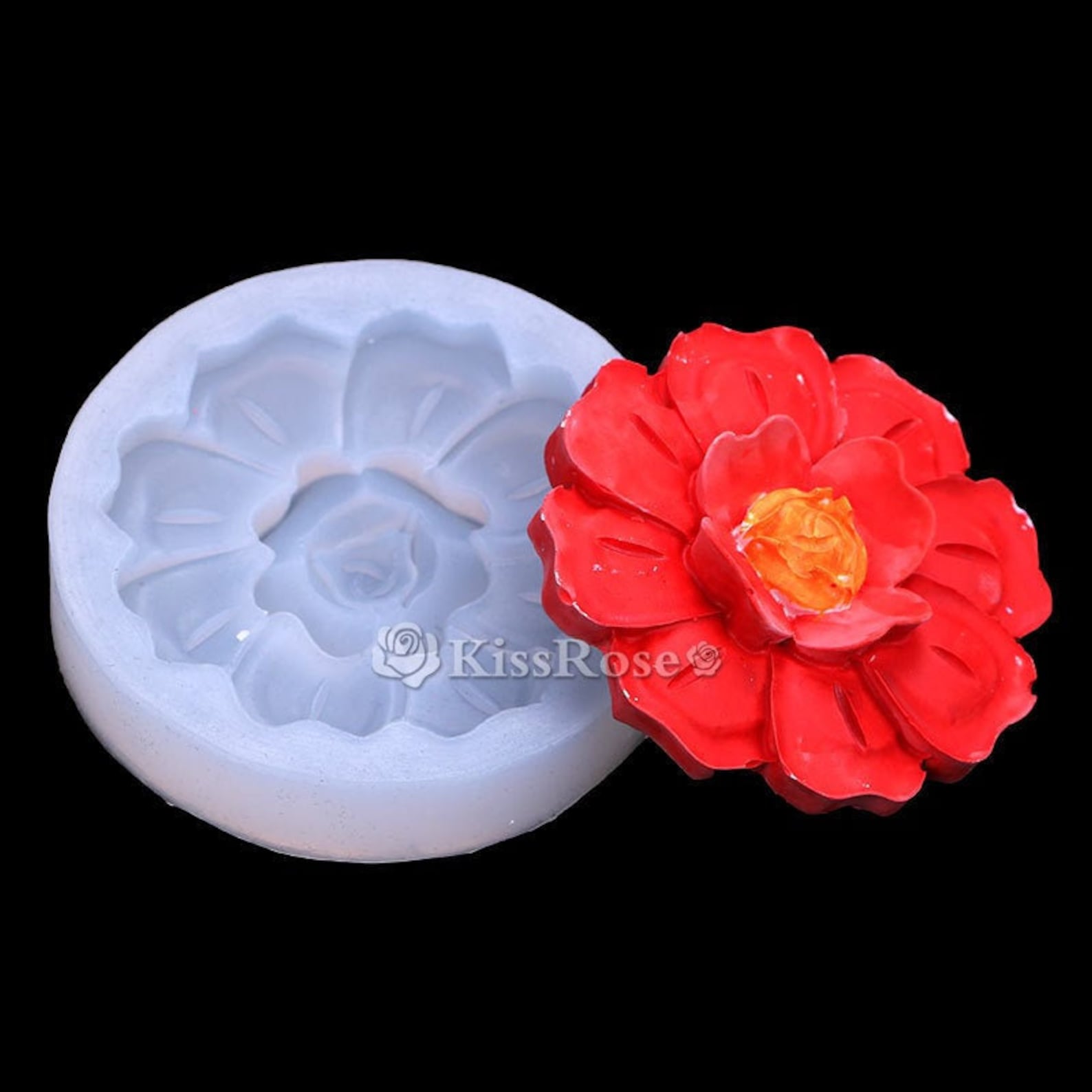 Silicone Mold for Flower Diyflower Resin Moldsplaster Etsy