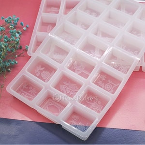 3 size mahjong silicone mold-Mahjong tiles resin molds-Epoxy resin mahjong set mold-Mahjong keychain pendant mold-Resin art craft mold image 8