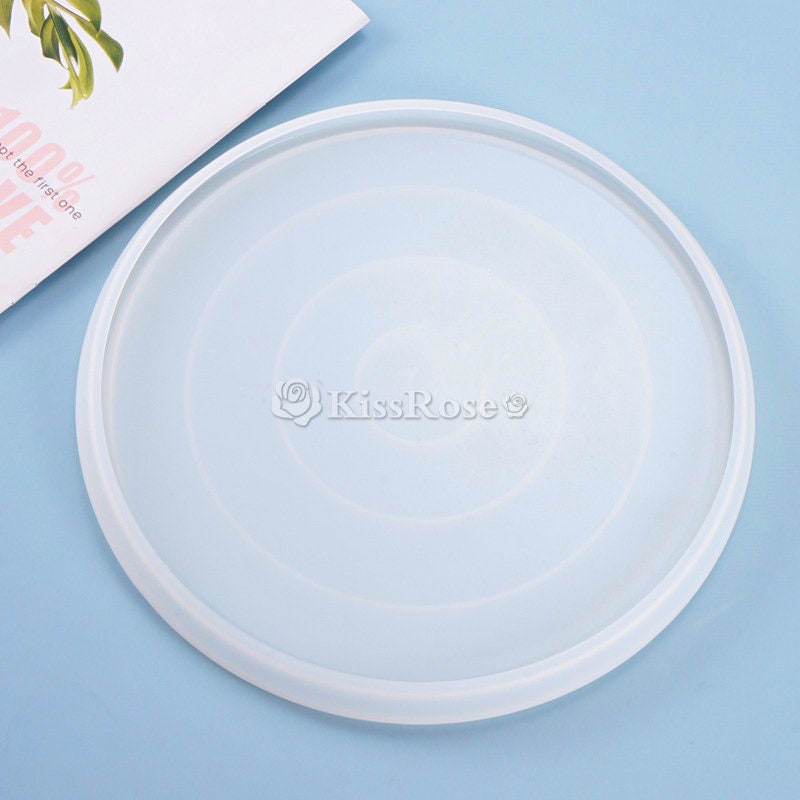 Big Silicone Tray Mold-terraces Tray Resin Molds-round Coaster