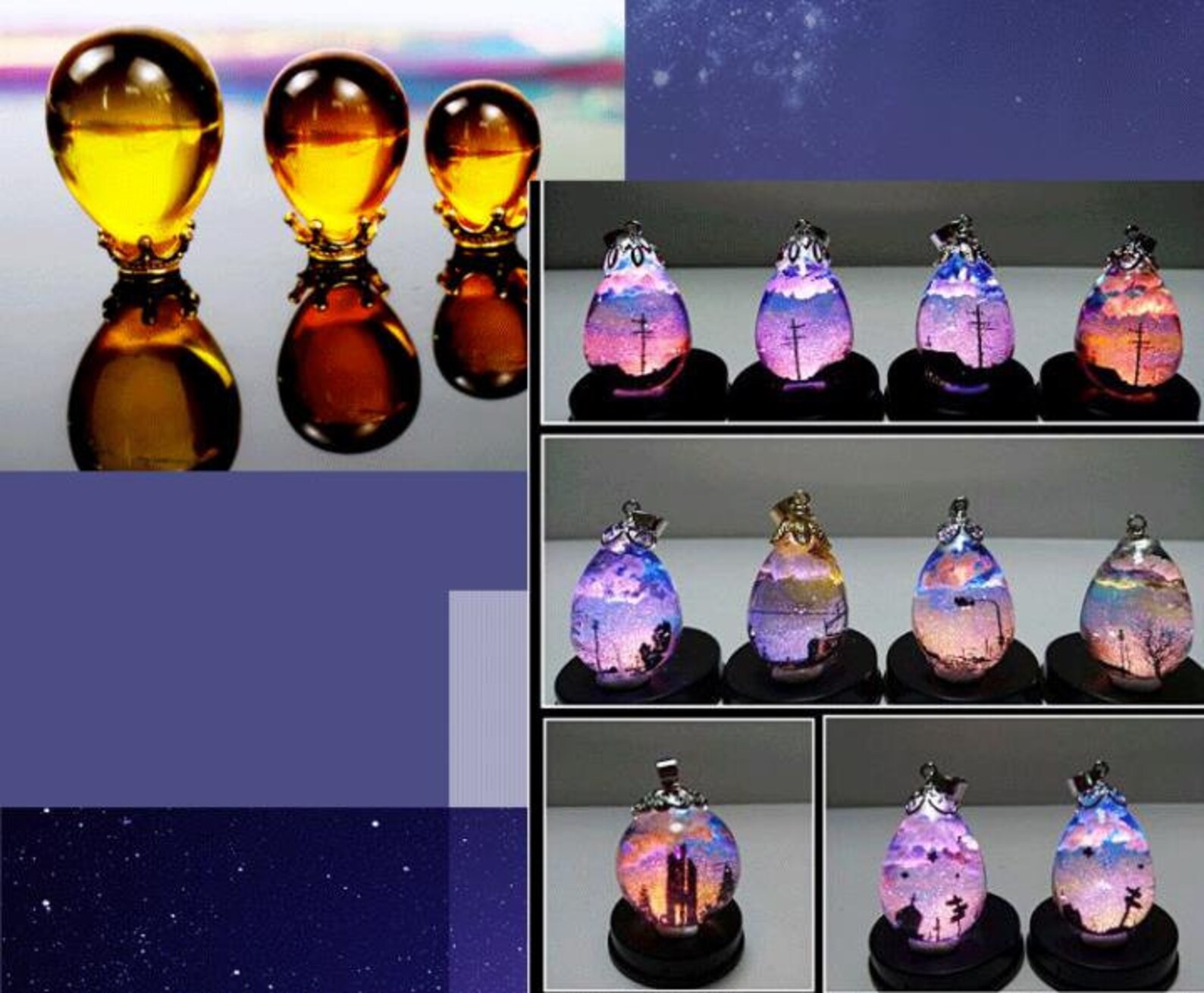 20mm,25mm,30mm Transparent Silicone Mold, Pendant Molds,earring Moulds ...