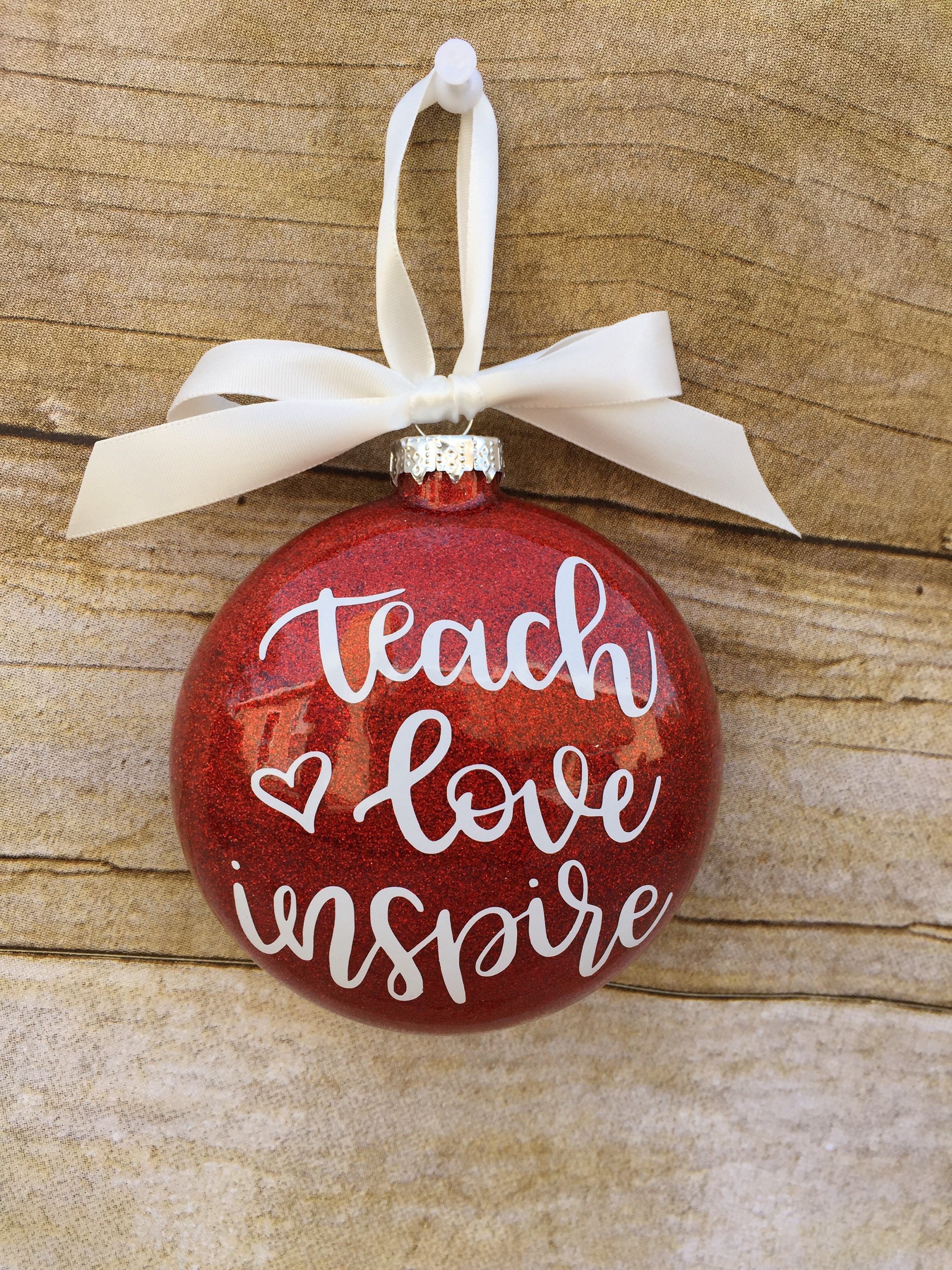 Teacher ornament discount
