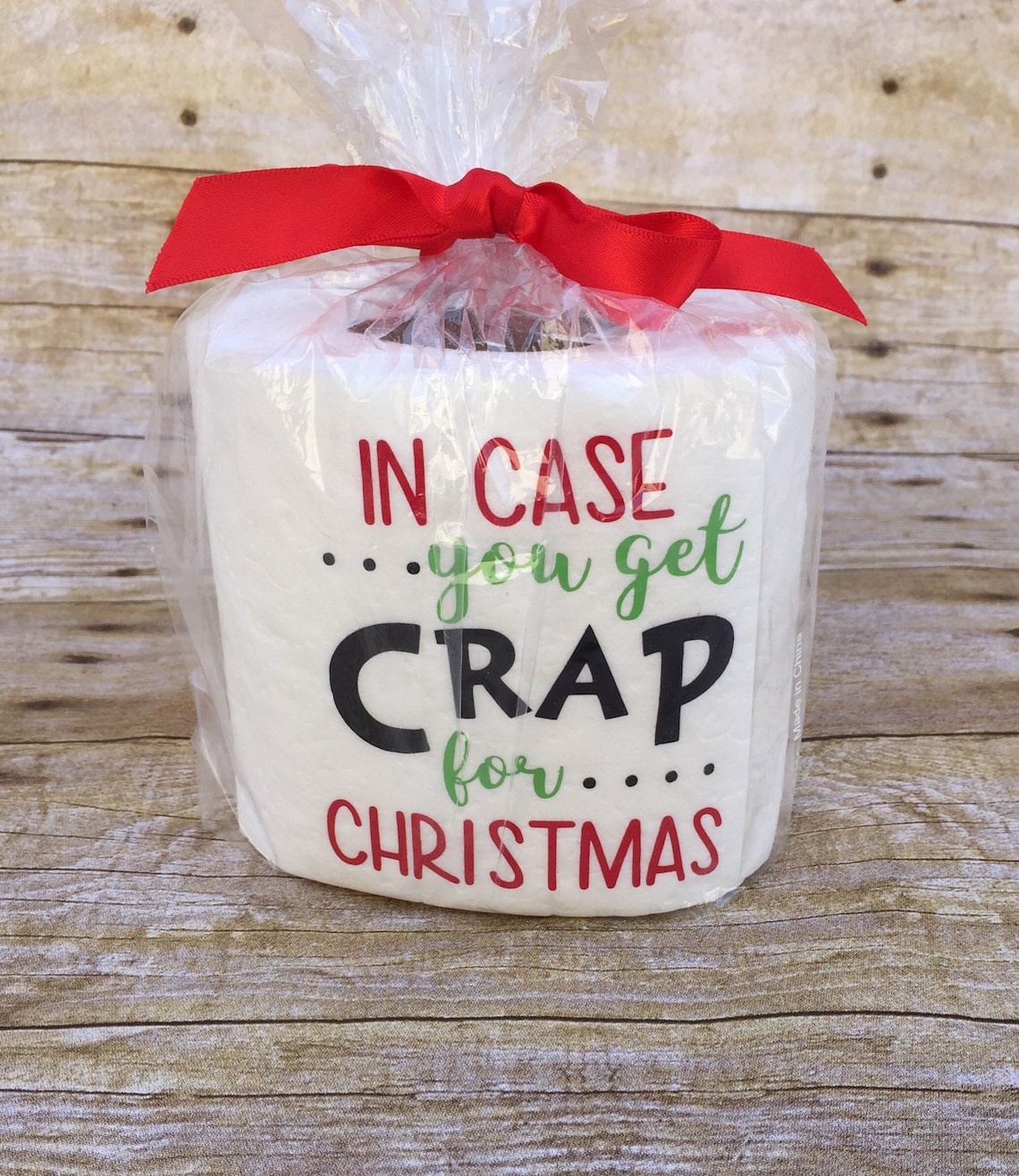 Christmas toilet paper White elephant gift funny gift gag Etsy