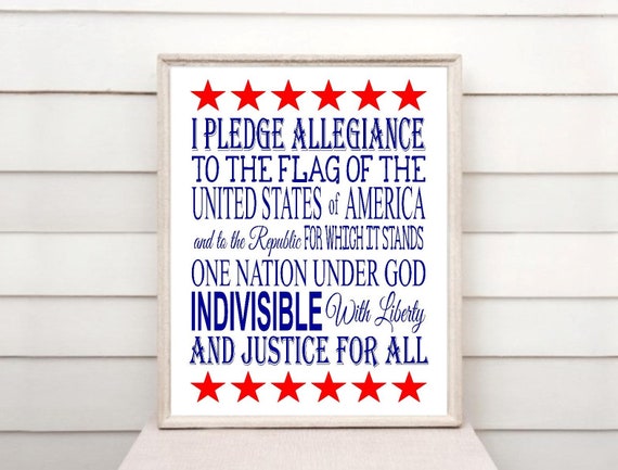 Pledge of Allegiance printable down load, patriotic decor, pledge of allegiance, 4th of july, Flexibility Working day, American decor, United states of america photograph about Pledge of Allegiance in Spanish Printable identify Pledge of Allegiance printable down load, patriotic decor, pledge of allegiance, 4th of july, Freedom Working day, American decor, United states