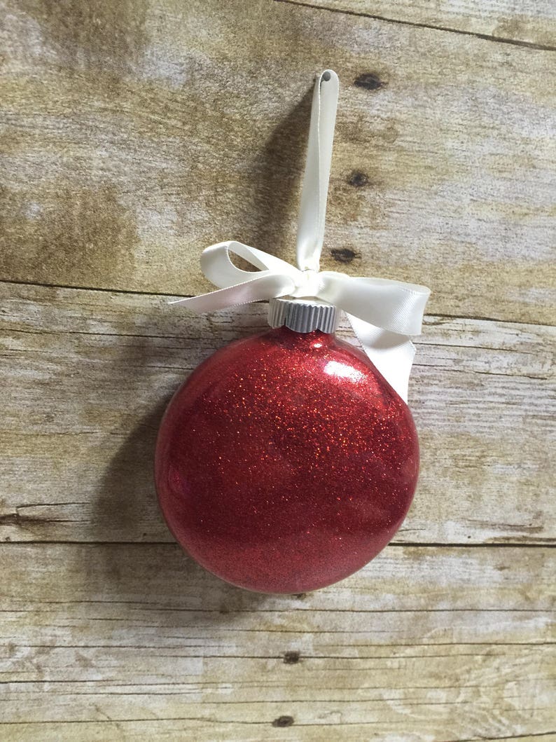 Because someone we love is in Heaven there/'s a little bit of Heaven in our home Christmas Ornament Memorial Ornament
