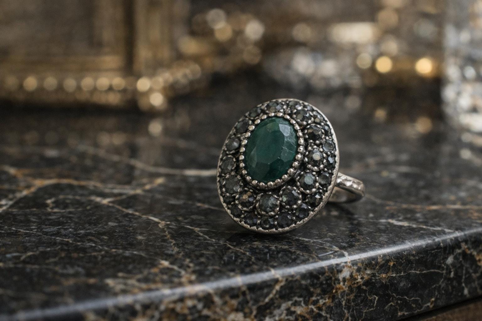 Bague Grande Spirale Bronze Taille 53 - Atelier retour à la terre