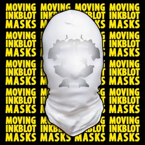 Halloween Rorschach Moving Inkblot Mask Psychotic image 4