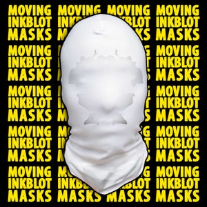 Halloween Rorschach Moving Inkblot Mask Psychotic image 5
