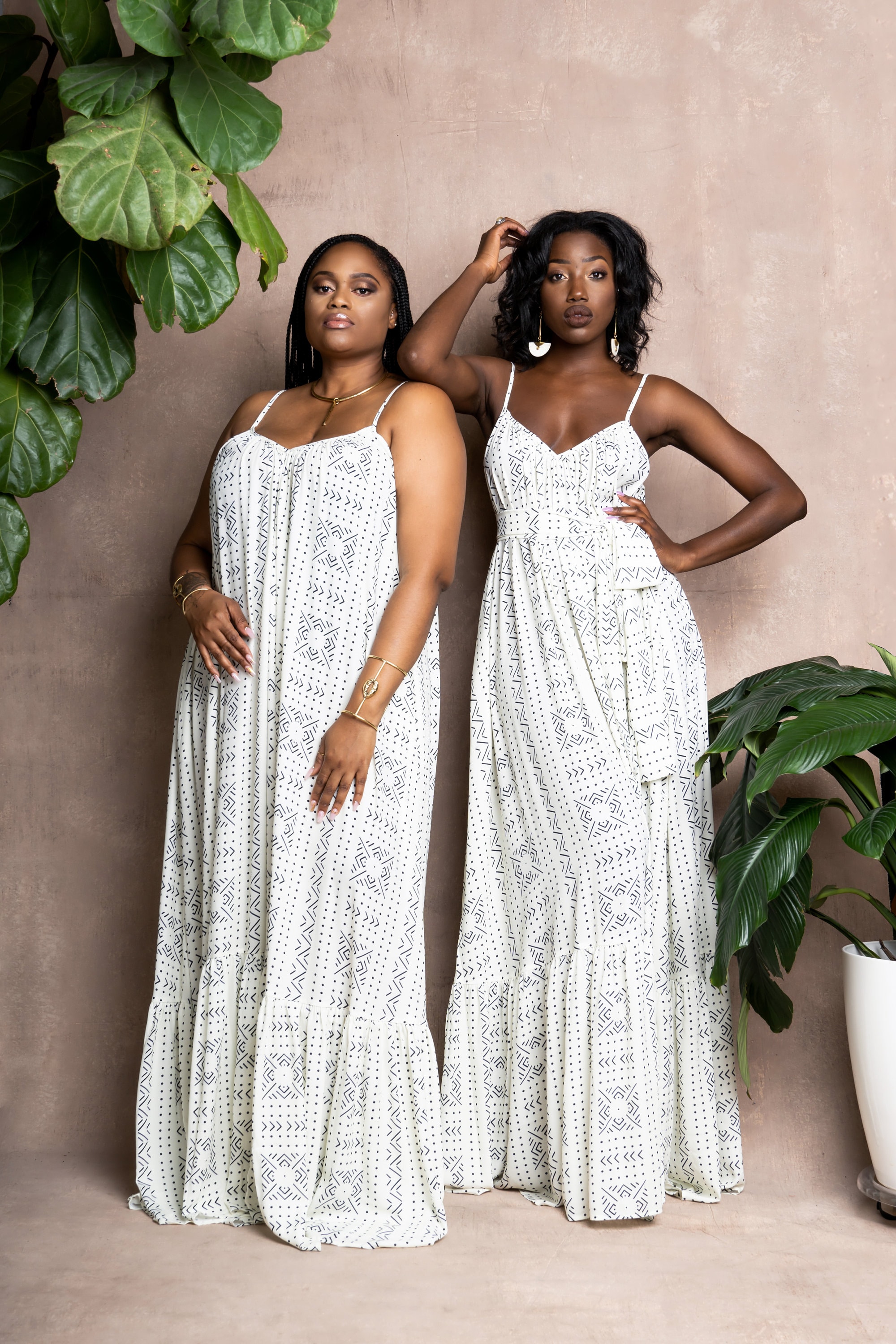 Maxi Summer Dress with Pockets White Black African Ankara Print Spaghetti Strap Open Back Long Formal Casual Modern Minimalist Dress Maxi Summer Dress with Pockets White Black African Ankara Print Spaghetti Strap Open Back Long Formal Casual Modern Minimalist Dress