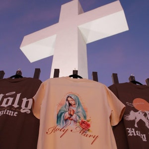 Holy mary tshirt