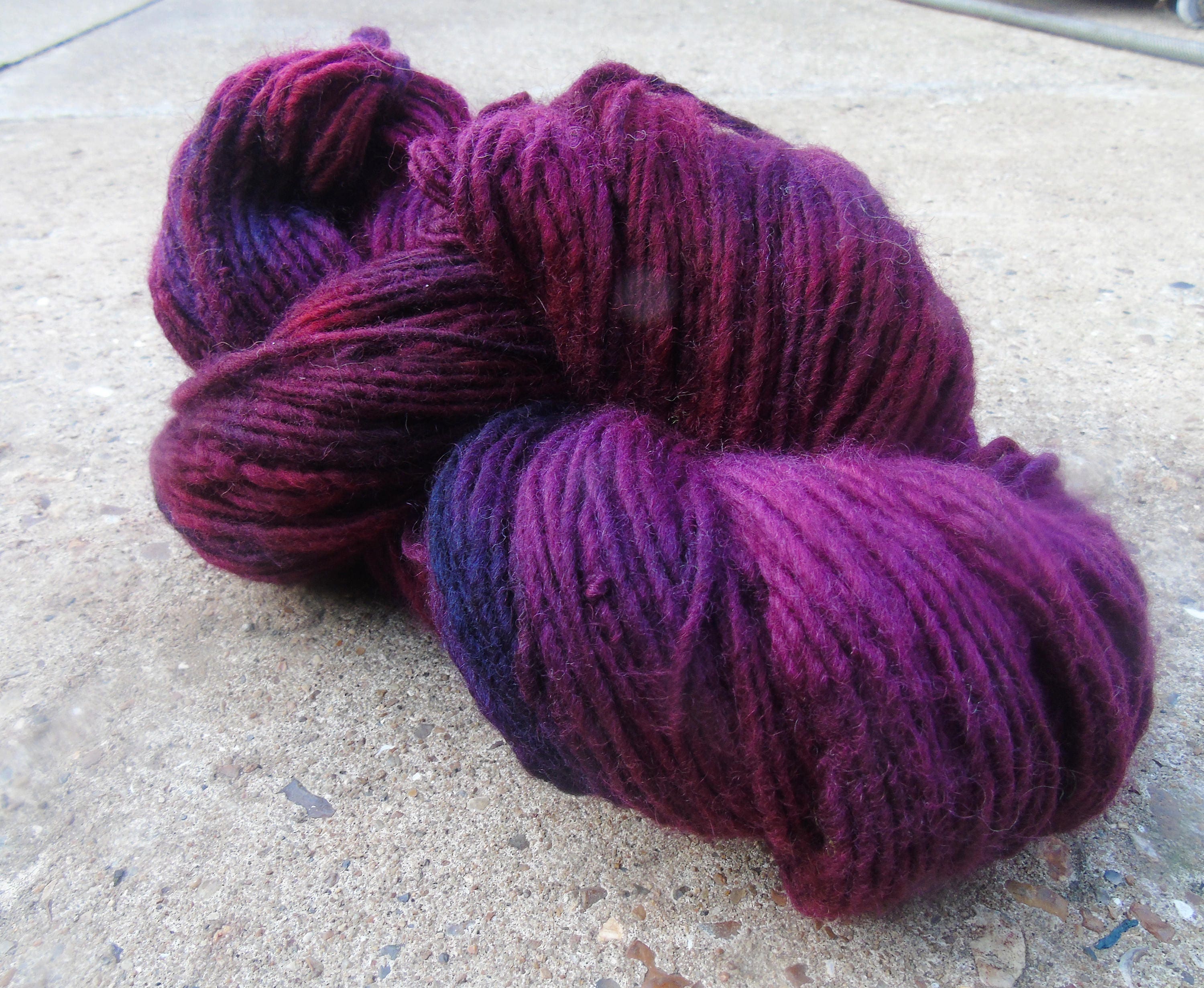 Hand Dyed YarnHand Painted Yarn Acid Dyed Yarn 100 British Etsy