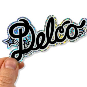 Delco Sticker - Philly Sticker - Philadelphia Stickers - PA Vinyl Decal - Philly Art - Pennsylvania Water Bottle