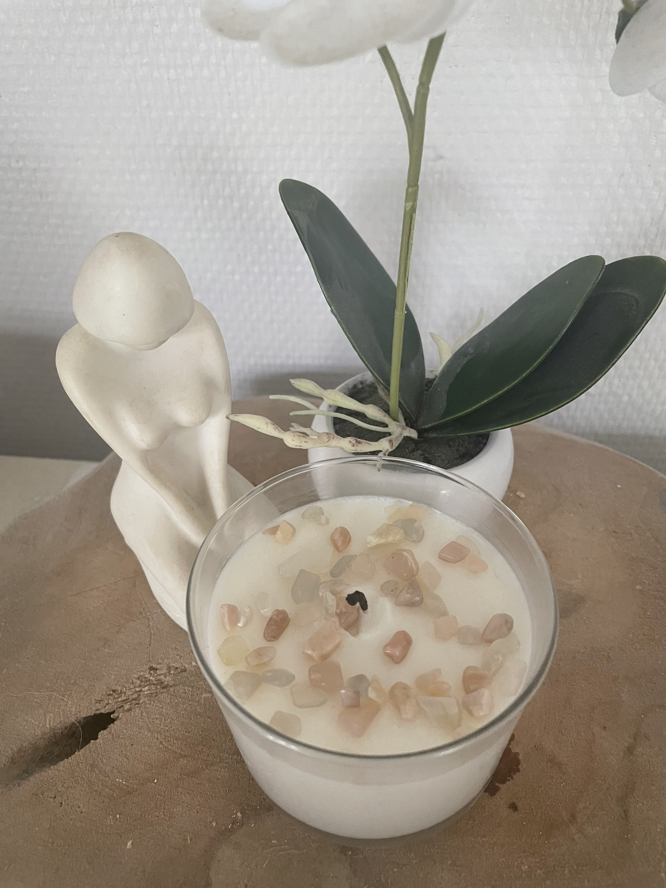 Bougie d'intention Bonheur