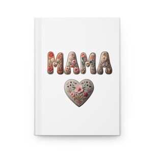 Carnet de notes floral pour maman, cadeau parfait pour les mamans, journal d'écriture, cadeau de fête des mères, souvenir, agenda créatif