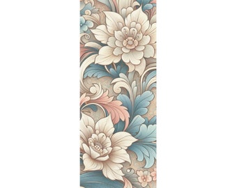 Rubber Yoga Mat flowers