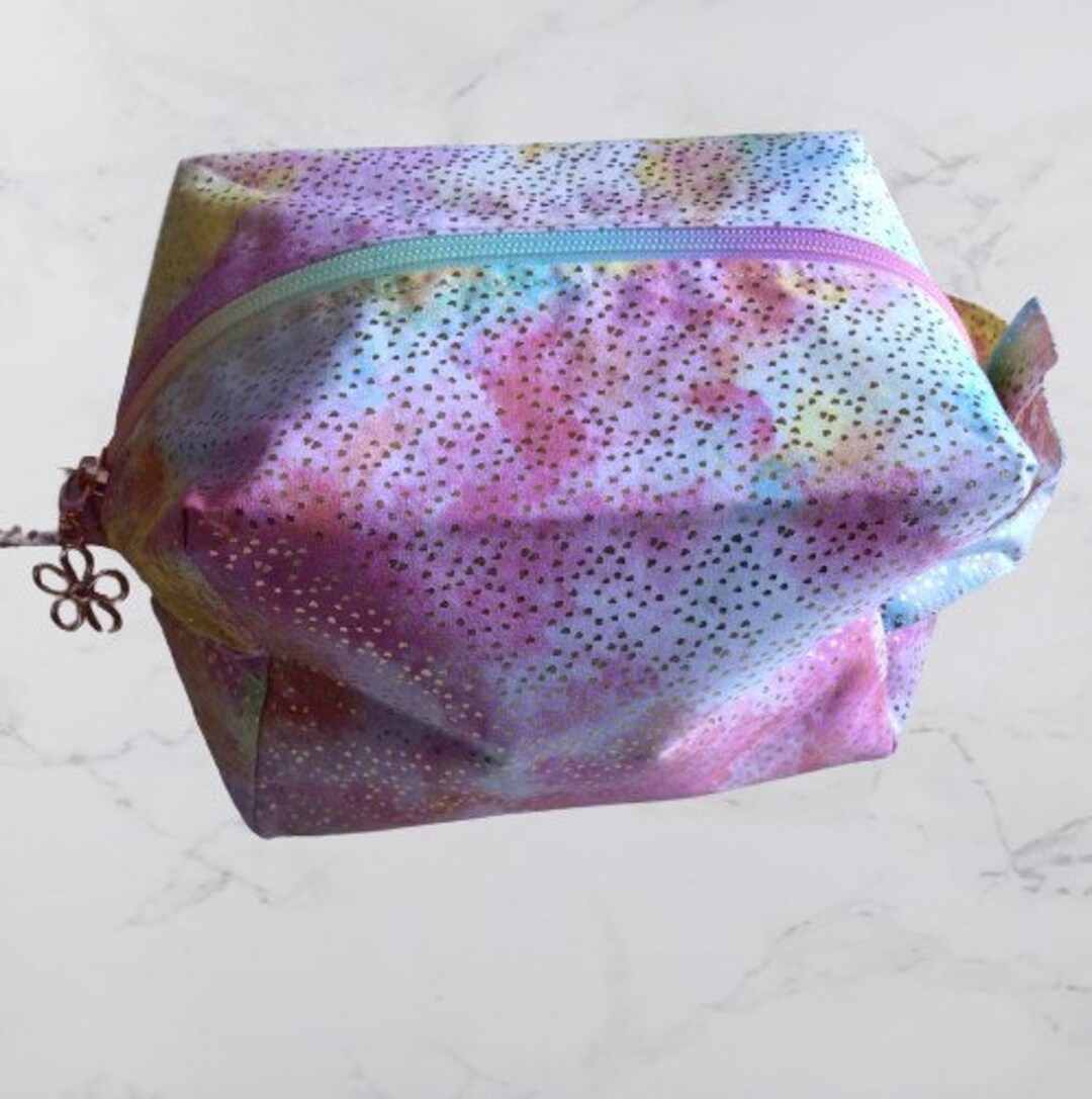 Simple Retangular Pouch Small Rectangular Zippered Boxy Pouch - Etsy