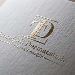 Diseño de logotipo personalizado, creación de logotipo, logotipo minimalista, logotipo de bienes raíces, logotipo con letra inicial