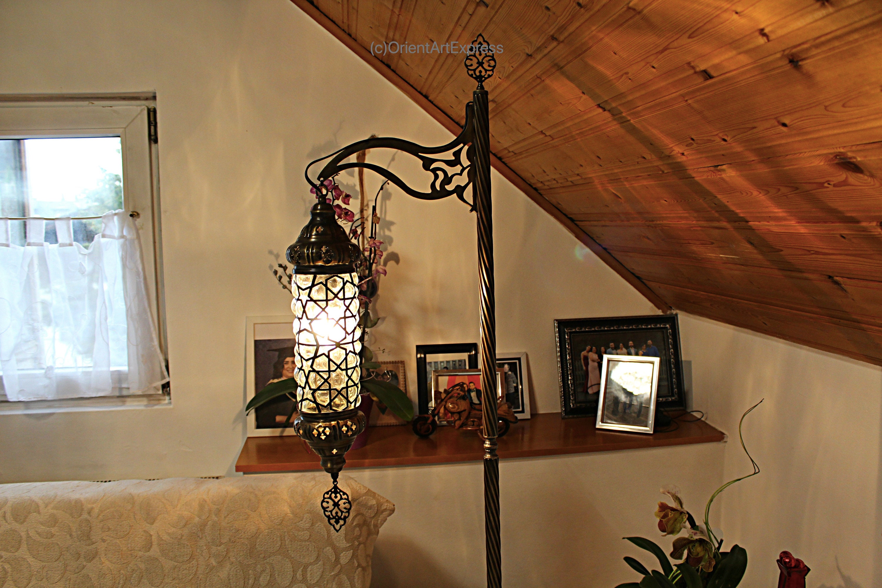 Free Shipping Standing Lamp Floor Lamp Floor Light Turkish Lamp Moroccan Lamp Moroccan Lights Floor Lamp Standing Light Moroccan