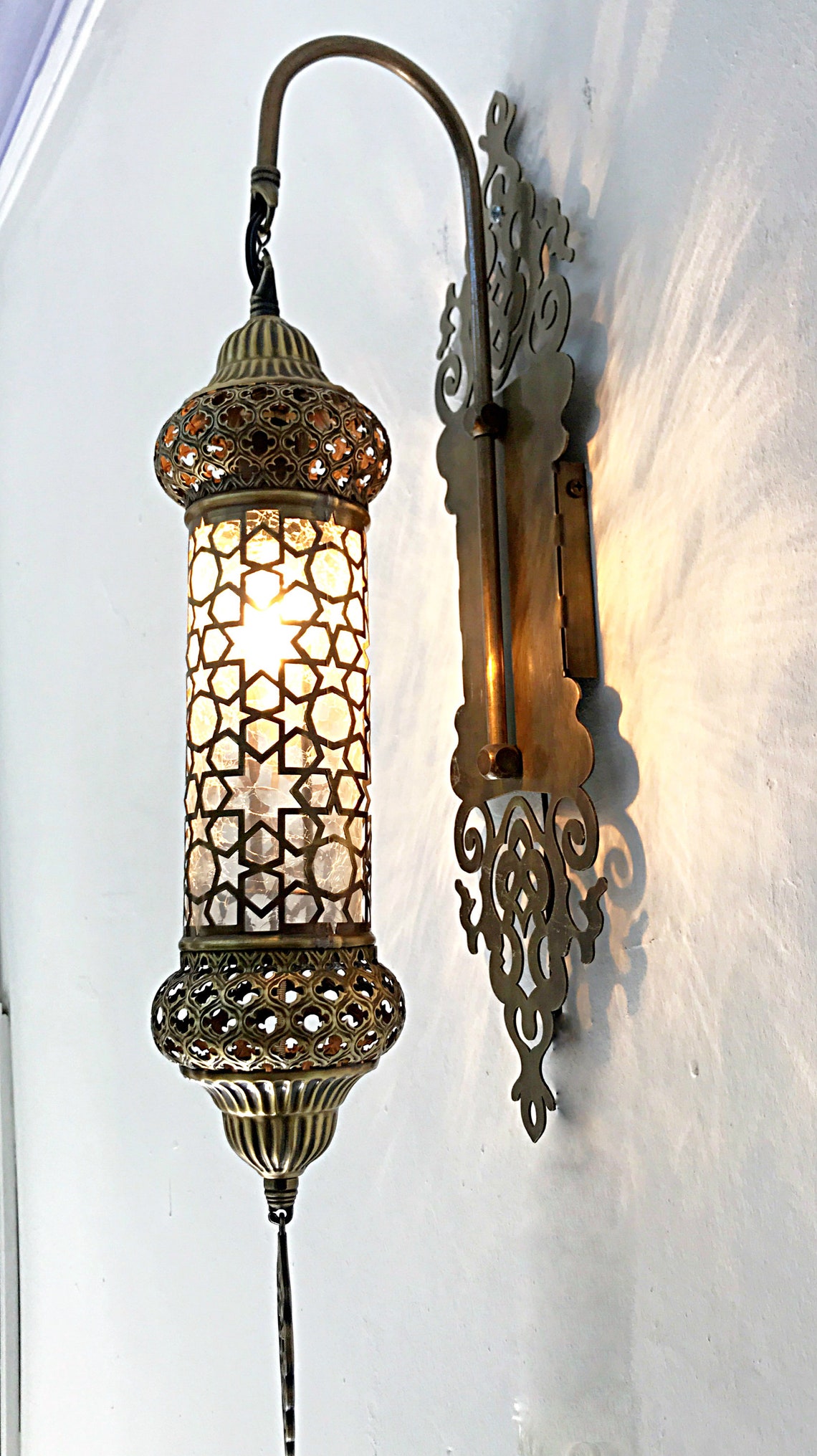 FREE SHIPPING Wall lamp Wall light Moroccan wall light Etsy