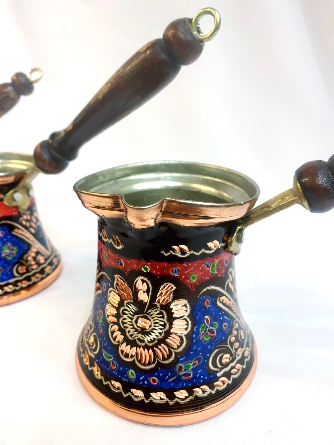 Set for 3 coffee pot turkish cezve cezveTurkish coffee pot Etsy