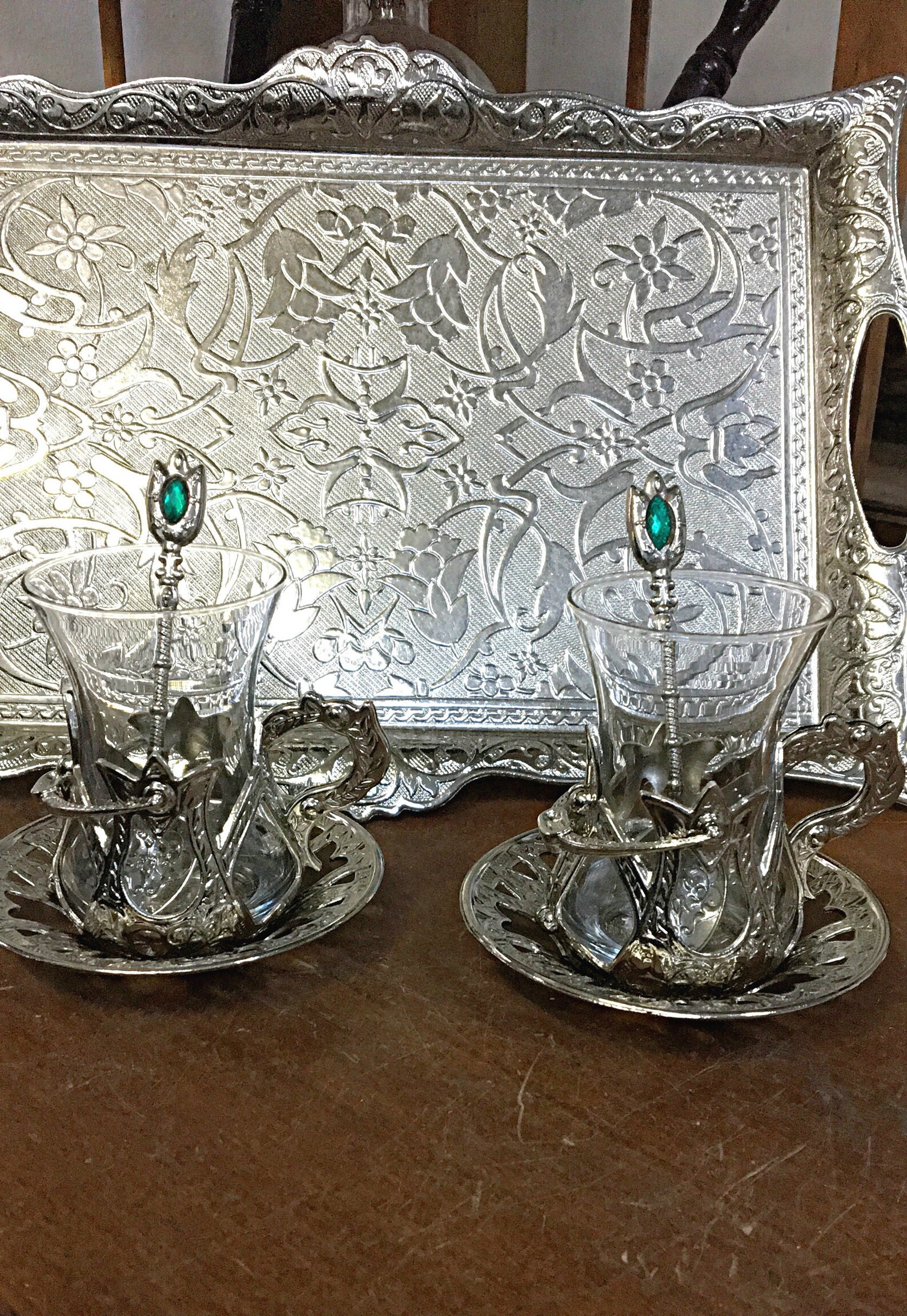 Turkish Tea Set Turkish Sets Tea Set Vintage Tea Set Tea Etsy