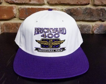Vintage Brickyard 400 Inaugural Race Snapback Hat