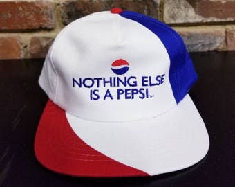 Vintage 'Nothing Else is a Pepsi' Snapback Hat