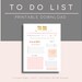 To Do List Template, Task Manager Printable, Day Organizer PDF, Daily ...