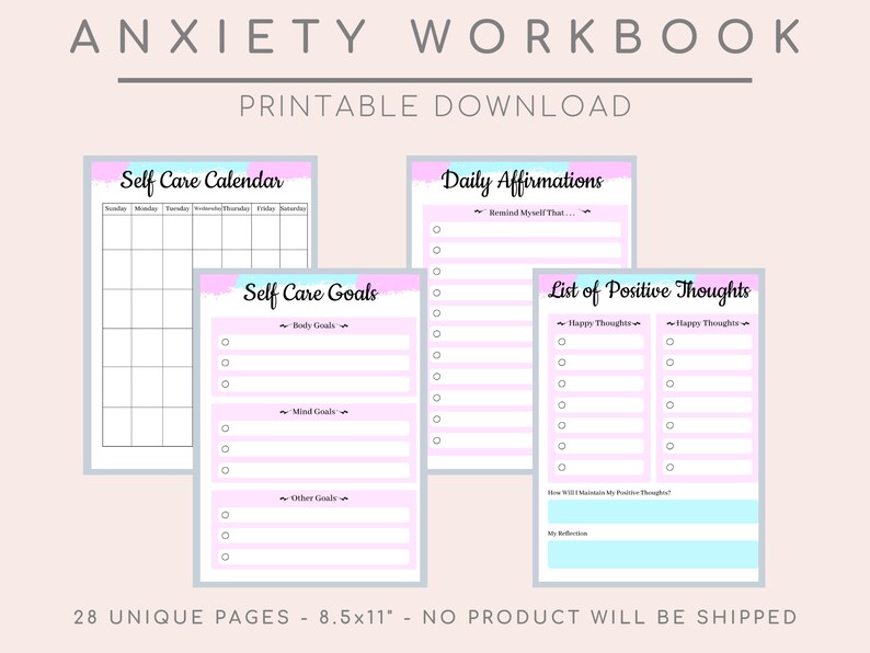 anxiety-workbook-self-help-journal-self-care-printable-etsy-uk