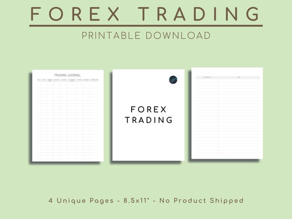 Stock Market Forex Trading Journal, Day Trader Investing Book, Stock Analysis Log, Options Indicator, Experts Planner