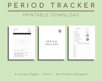 Period Tracker, Menstrual Cycle Calendar, Fertility Chart, Ovulation Tracker, Period Cramps Calendar