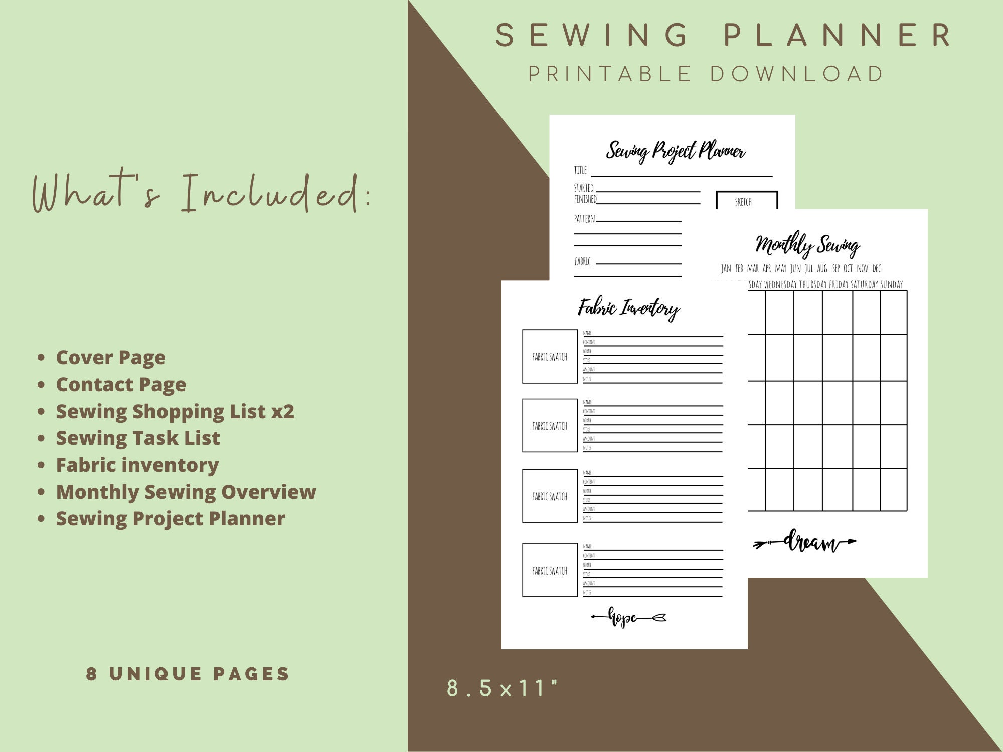 sewing project planner sewing project planner