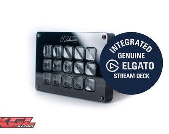 KGL Stream Deck INCLUDED with custom housing (15 buttons)
