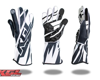 Phantom Grip (Red/Black/White) KGL Sim Racing Gloves