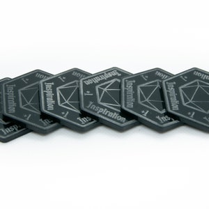 Dungeons And Dragons Inspiration Points Tokens