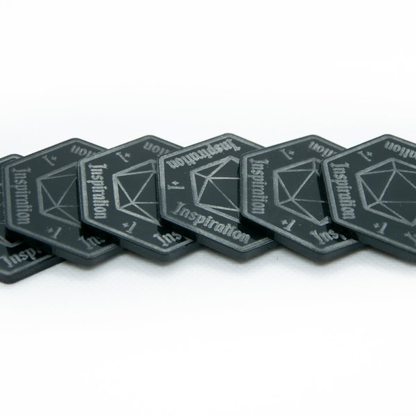 Dungeons And Dragons Inspiration Points Tokens (6pcs)