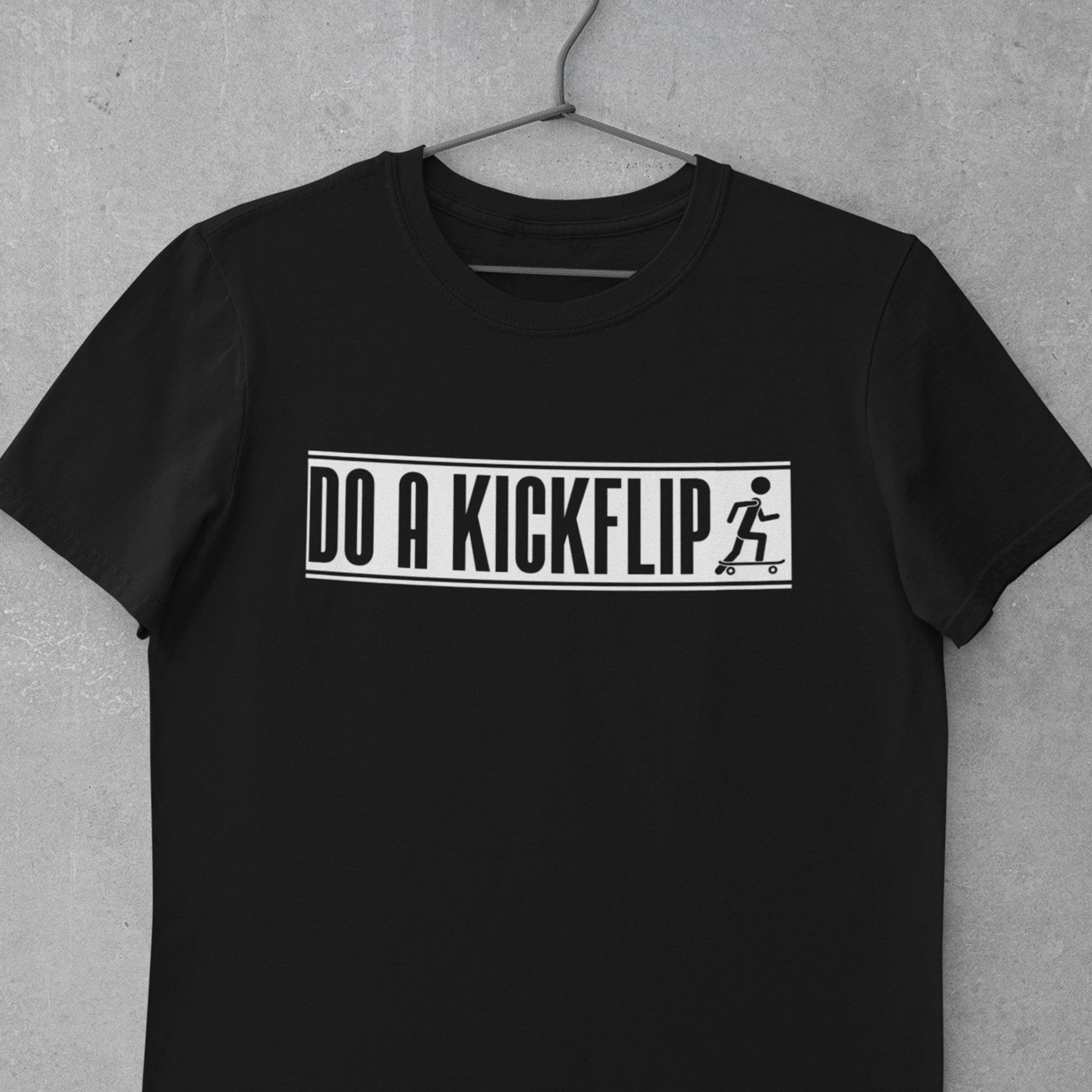 Do a Kickflip Tshirt Skateboarding Clothing 100 Cotton Tony Etsy UK